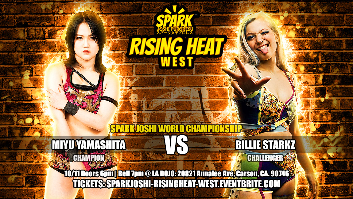 Miyu Yamashita vs Billie Starkz Spark Joshi Rising Heat