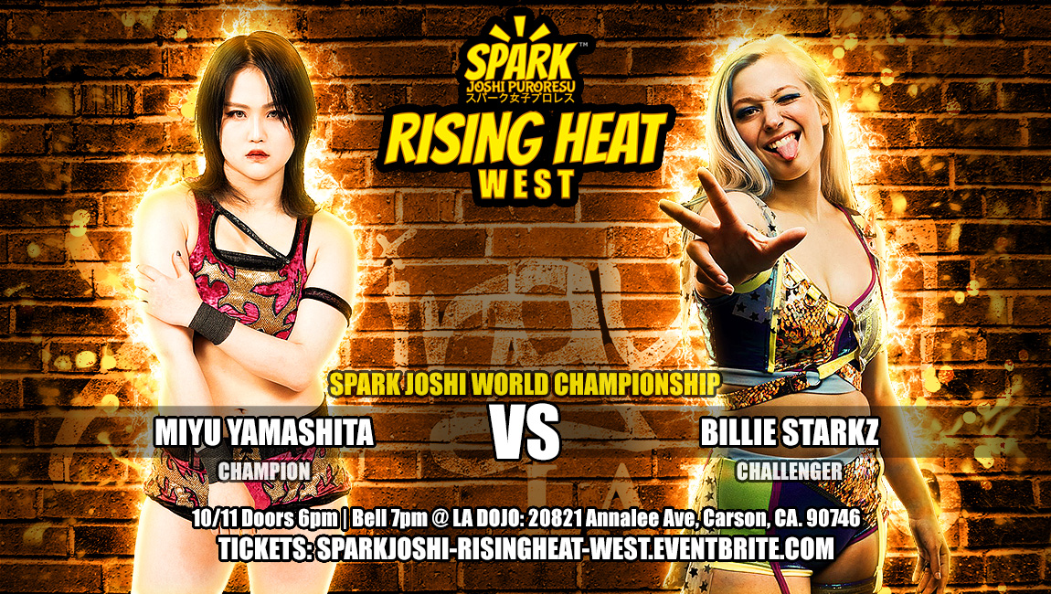 Miyu Yamashita vs Billie Starkz Spark Joshi Puroresu