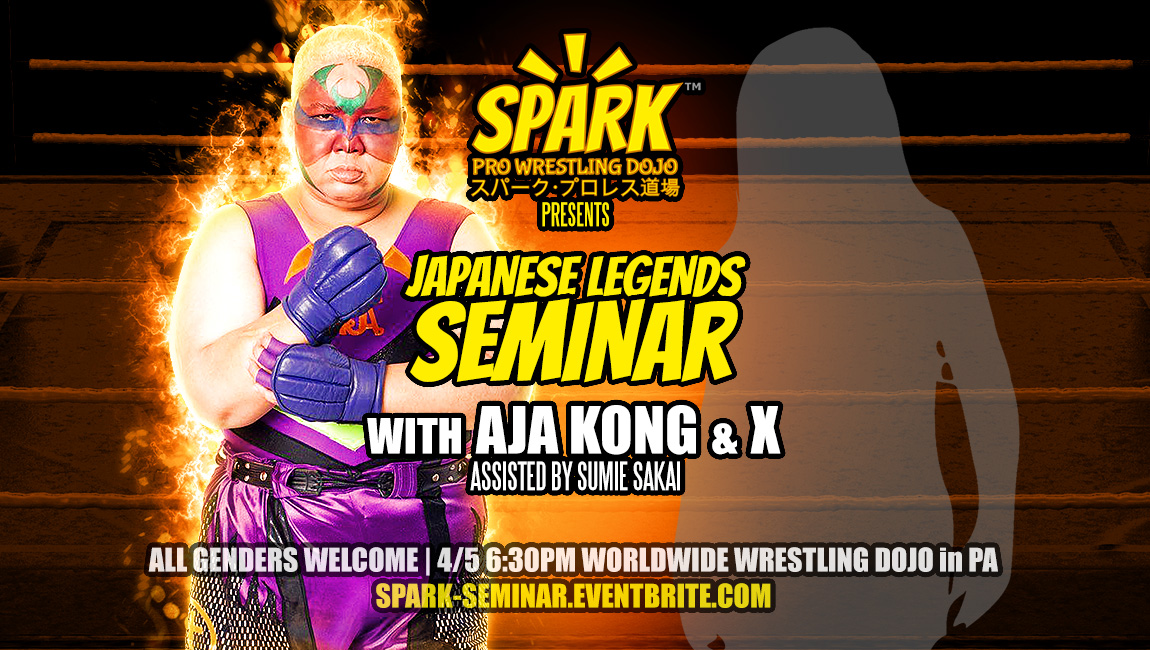 Wrestling Seminar with Aja Kong
