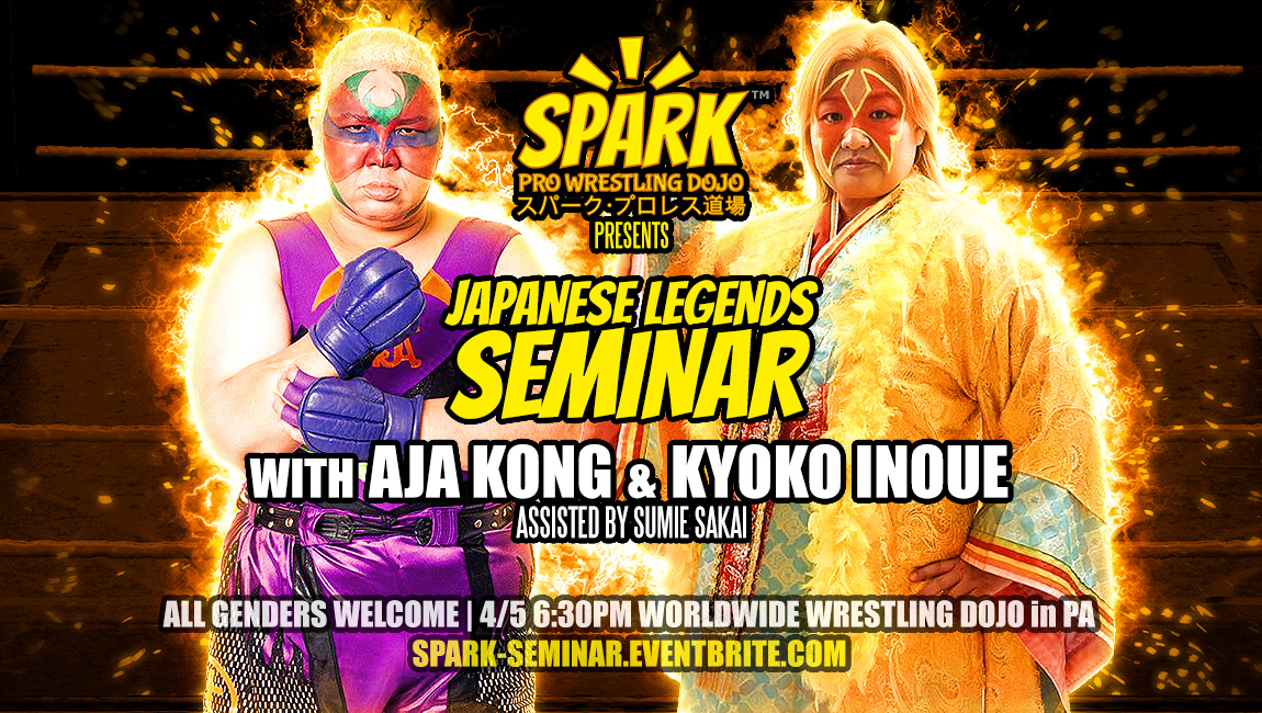 Wrestling Seminar with Aja Kong and Kyoko Inoue