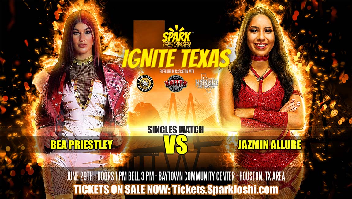 Bea Priestley vs Jazmin Allure at Spark Joshi Ignite Texas