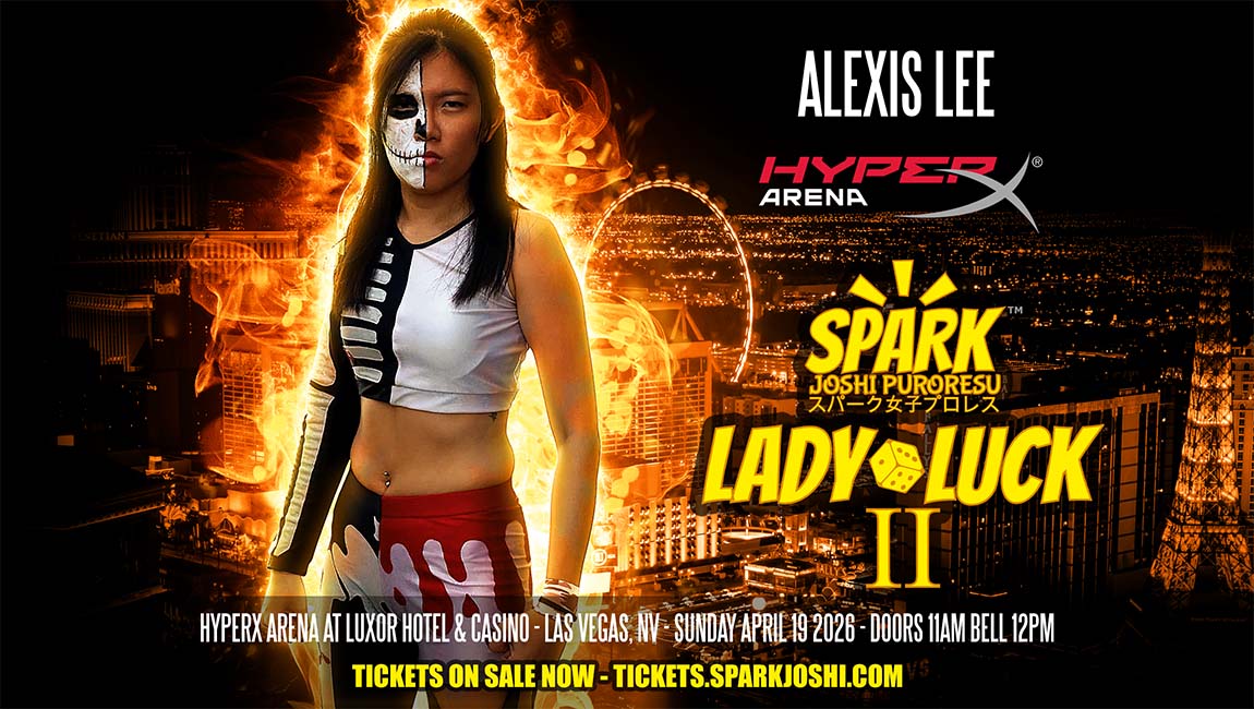Alexis Lee announced for Spark Joshi Lady Luck II Las Vegas 2026