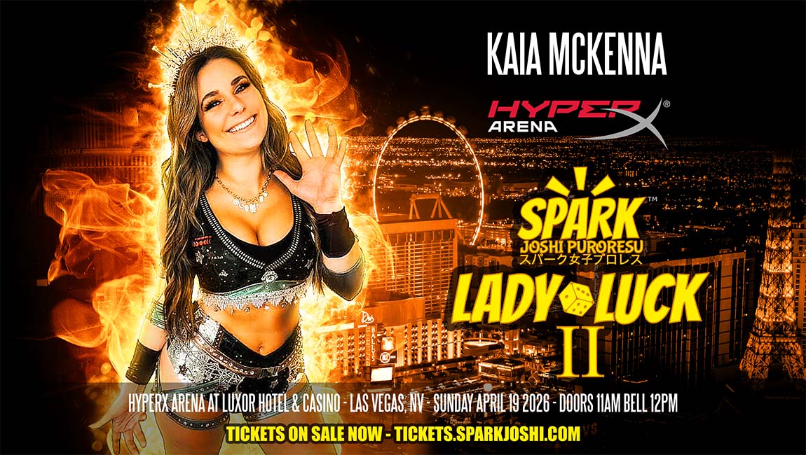 Kaia McKenna announced for Spark Joshi Lady Luck II Las Vegas 2026