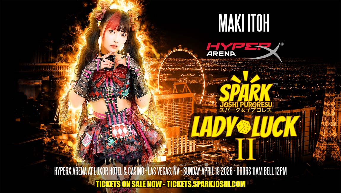 Maki Itoh of STARDOM announced for Spark Joshi Lady Luck II Las Vegas 2026