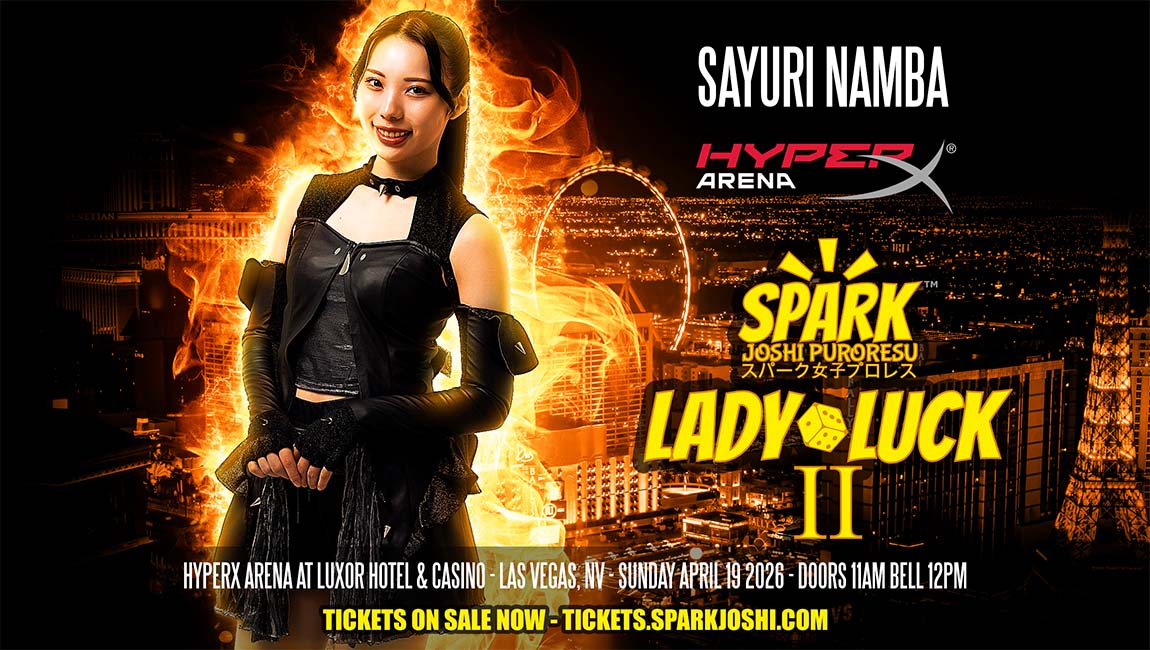 Sayuri Namba announced for Spark Joshi Lady Luck II Las Vegas 2026