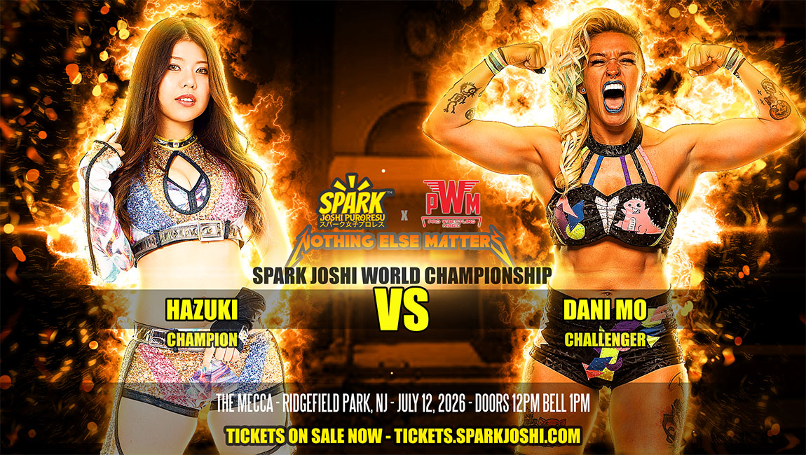 Hazuki vs Dani Mo at Spark Joshi x Pro Wrestling Magic Nothing Else Matters