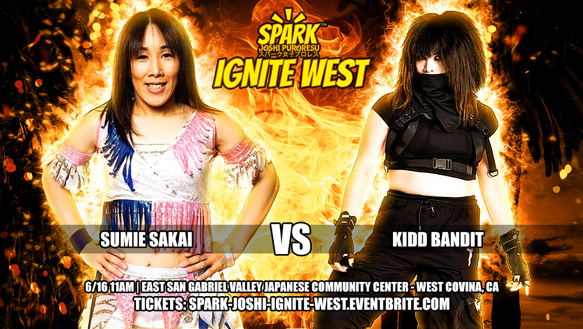 Sumie Sakai vs Kidd Bandit Spark Joshi