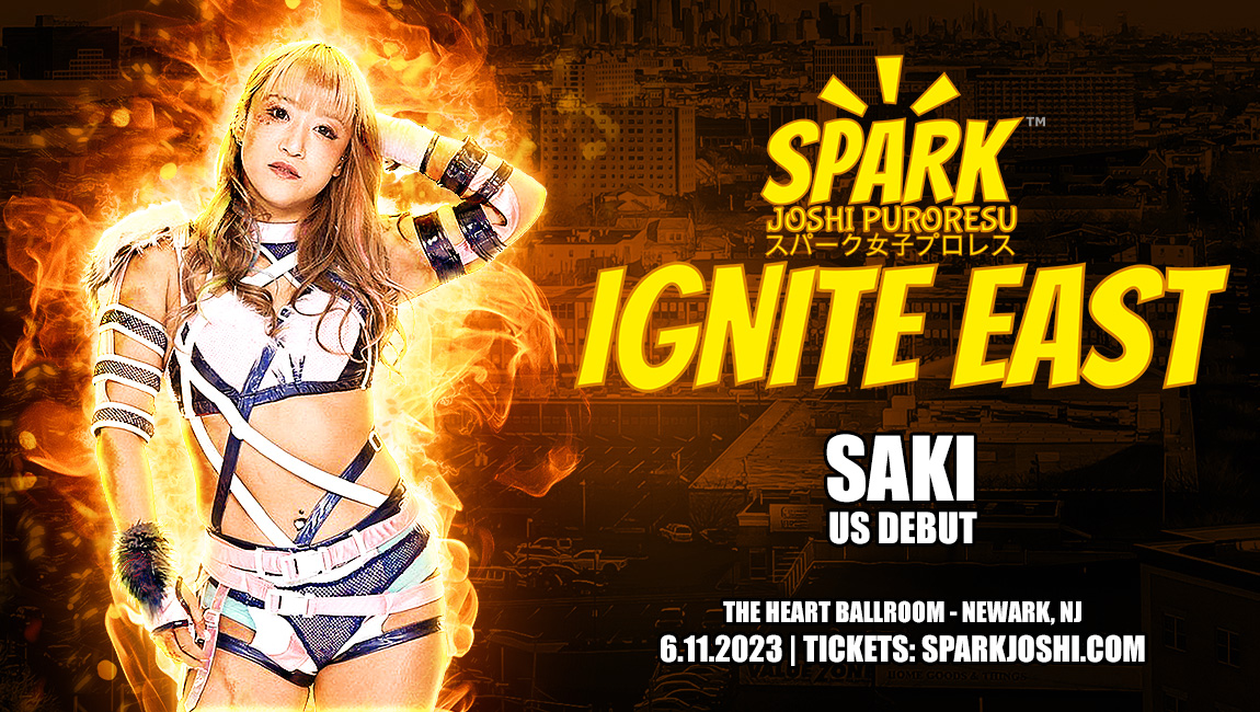 SAKI US debut at SPARK Joshi Ignite East