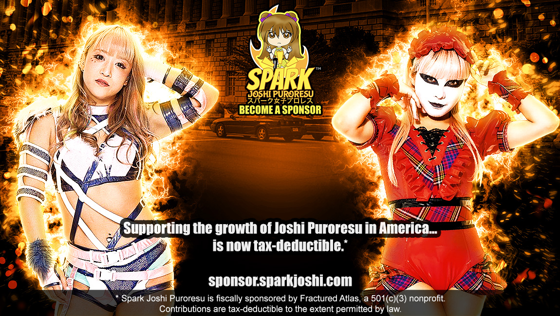 Sponsor Spark Joshi Wrestling